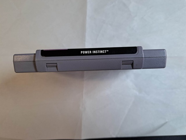 SUPER NINTENDO - POWER INSTINCT - CARTRIDGE ONLY (01)